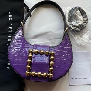 LES PETITS JOUEURS Cindy Buckle Top handle bag